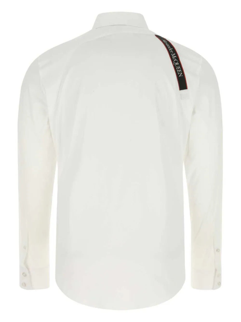 Alexander McQueen single brace detail shirt