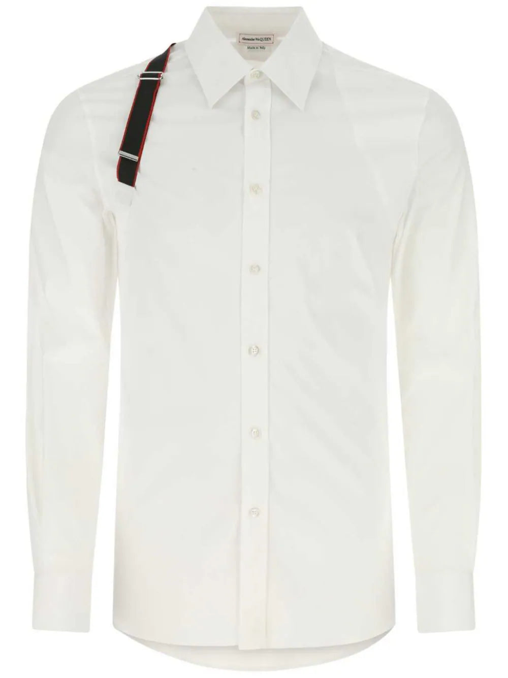 Alexander McQueen  single brace detail shirt