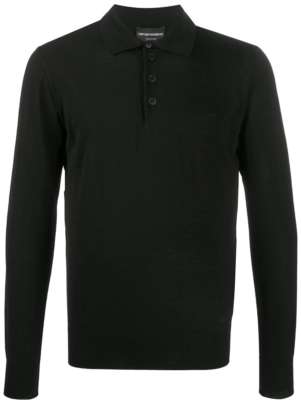 Emporio Armani long sleeve polo shirt