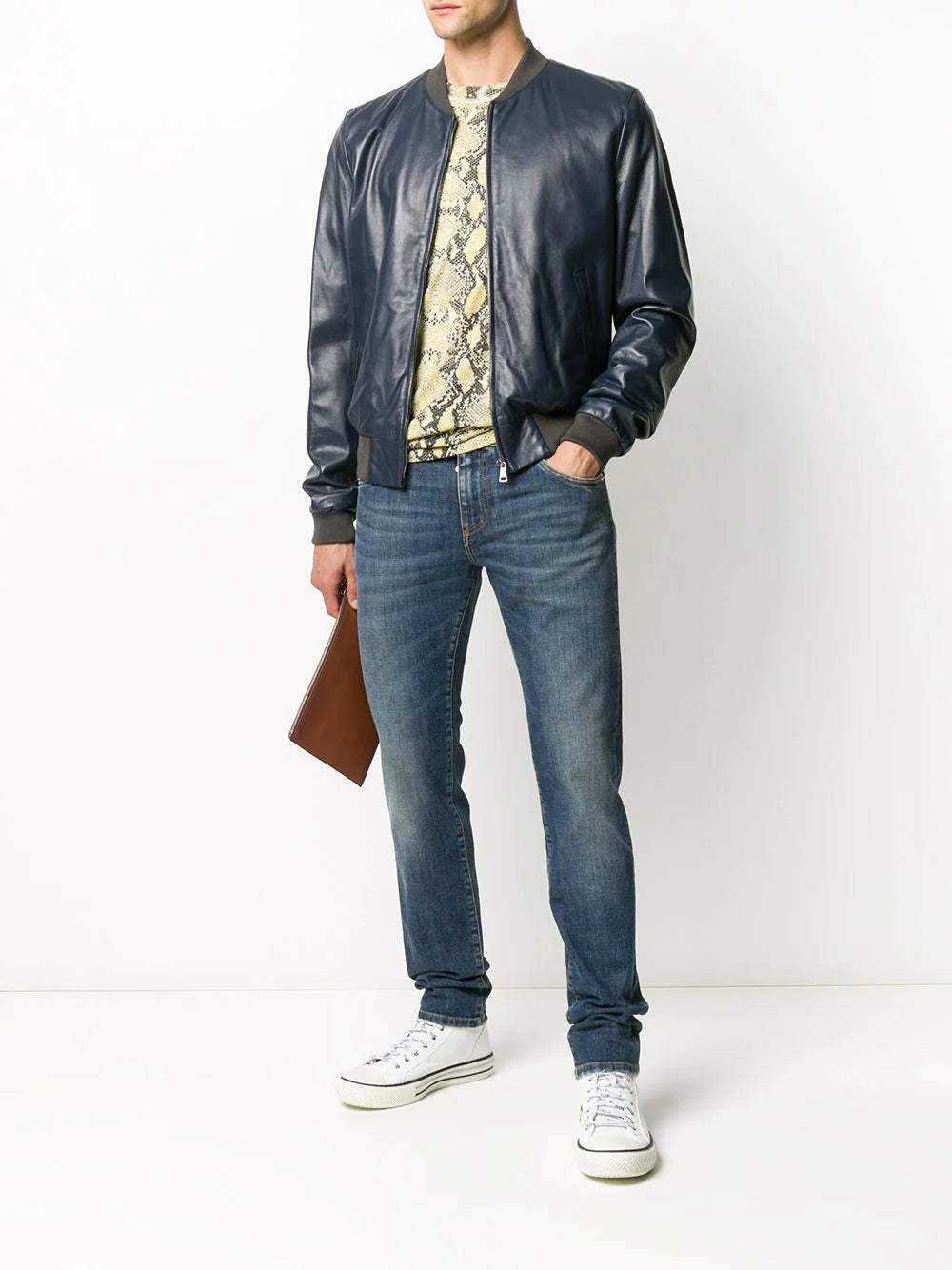 Dolce & gabbana logo plaque jeans