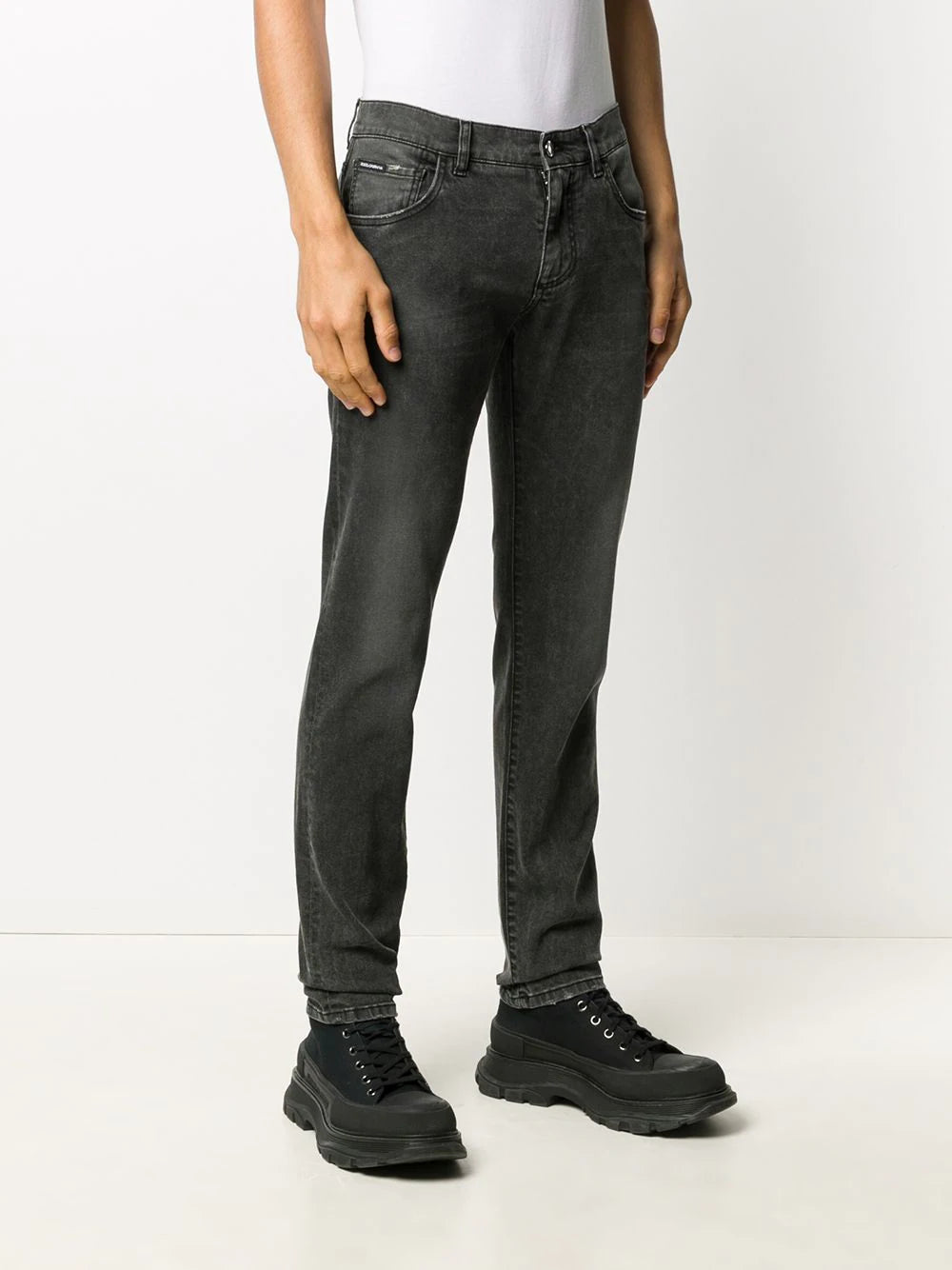 Dolce & gabbana  logo plaque jeans