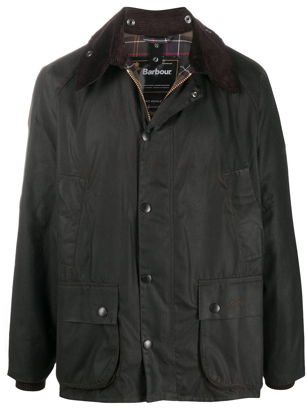 Barbour  Bedale snap-fastening jacket