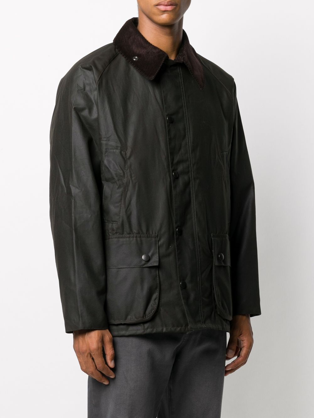 Barbour  Bedale snap-fastening jacket