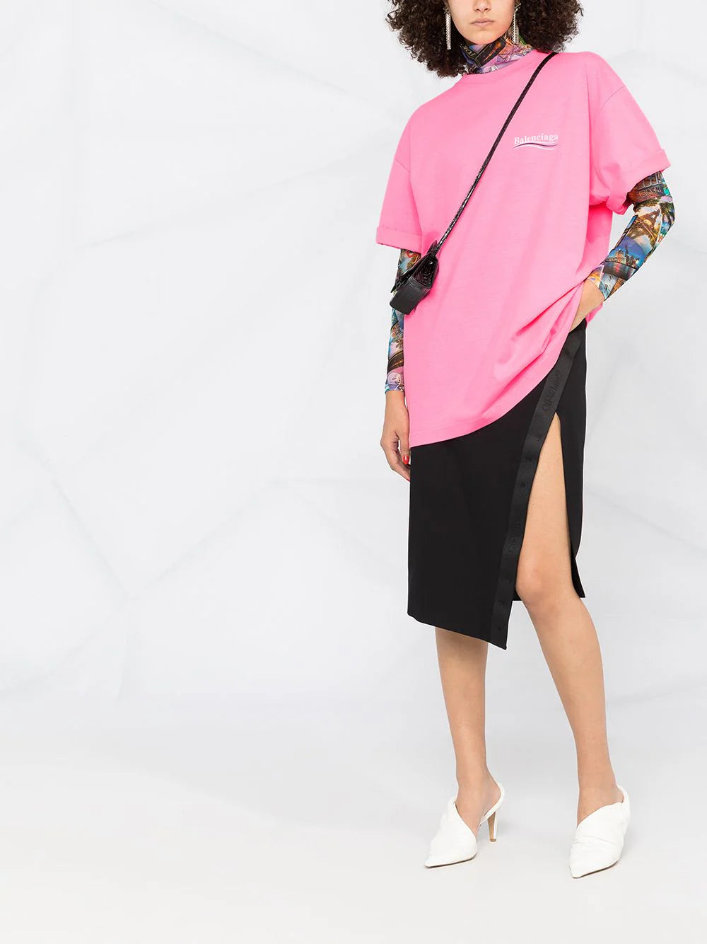 Balenciaga  mini Hourglass top-handle bag