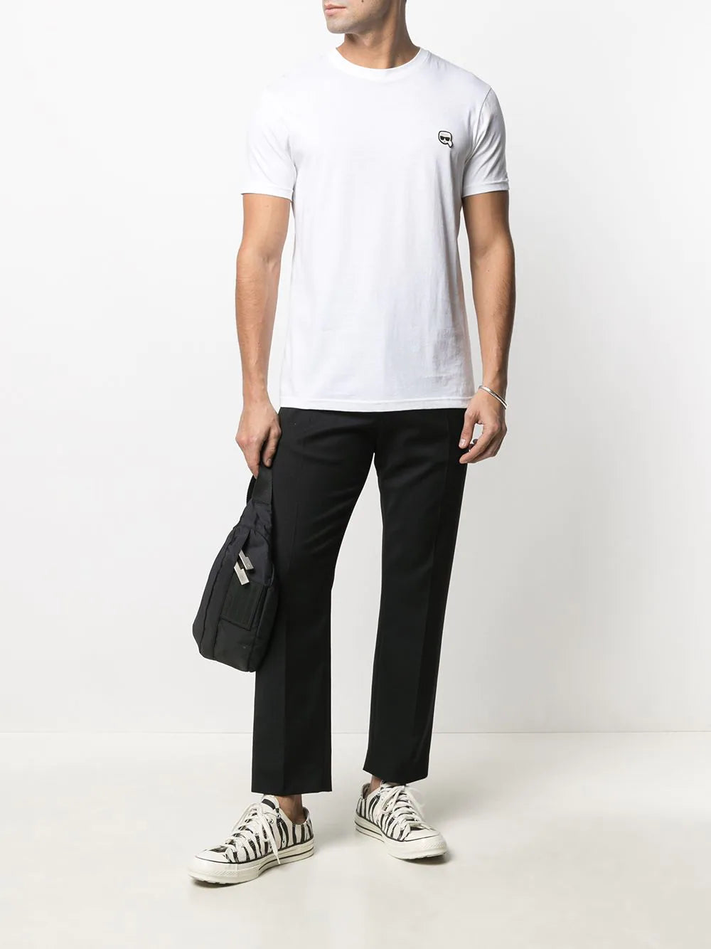 Karl Lagerfeld Ikonik small patch T-shirt