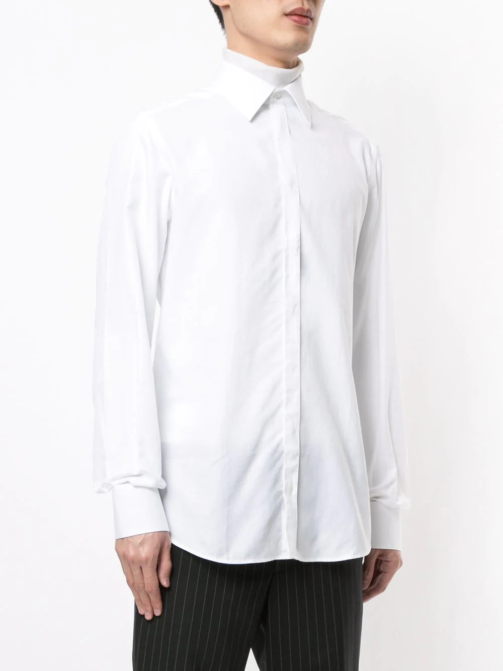Dolce & gabbana long-sleeve rear-pleat shirt
