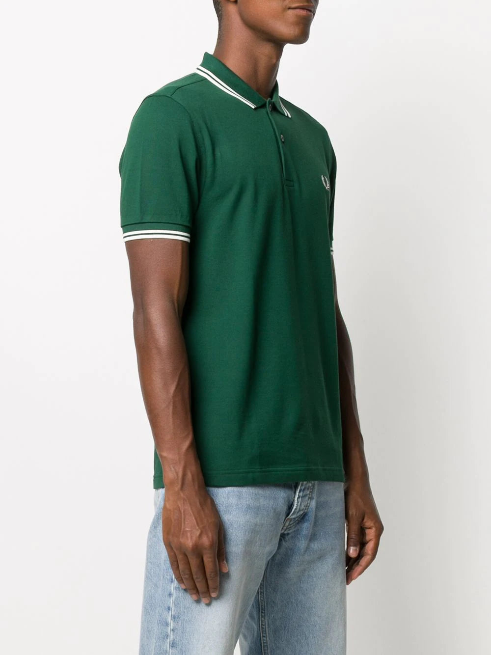 Fred Perry logo embroidered polo shirt