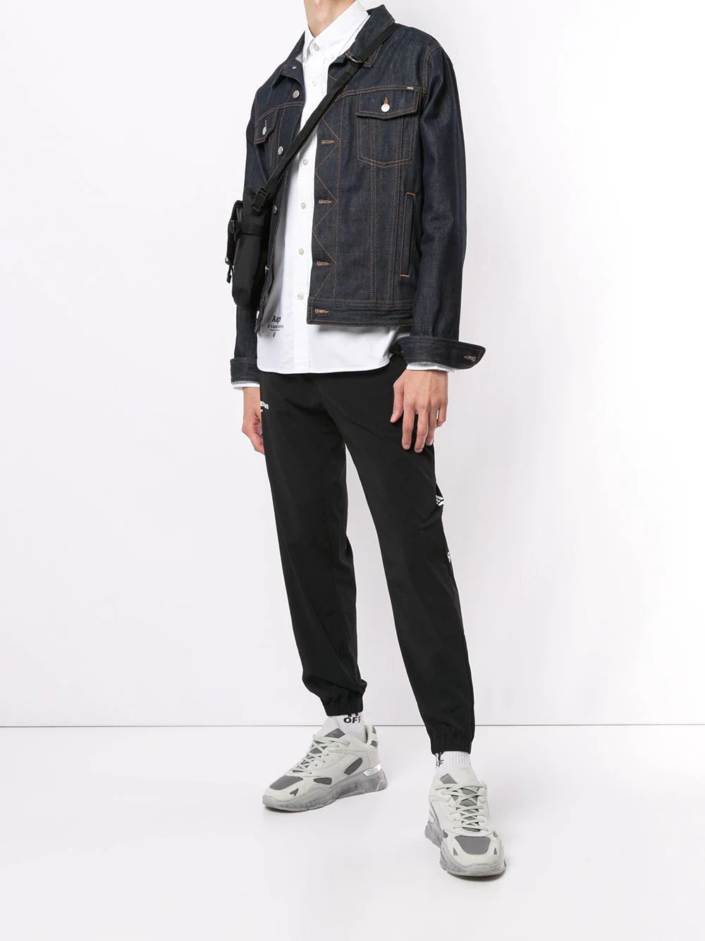 A Bathing Ape ape silhouette button-down shirt
