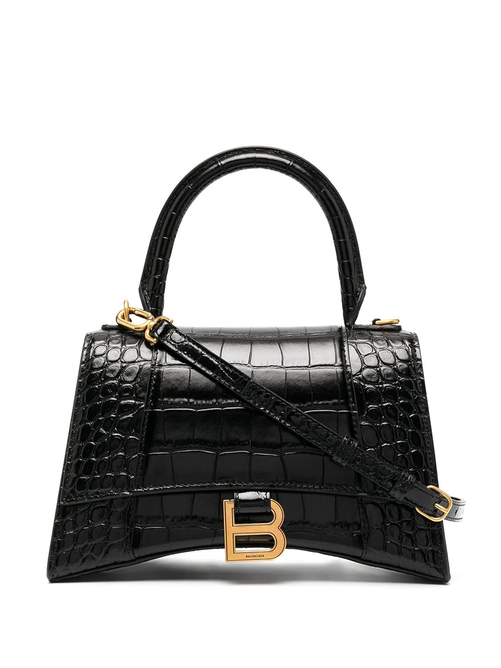 Balenciaga crocodile effect tote bag