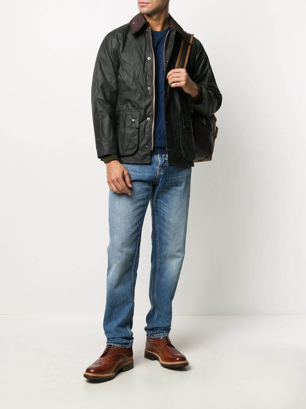 Barbour Bedale multiple-pocket jacket