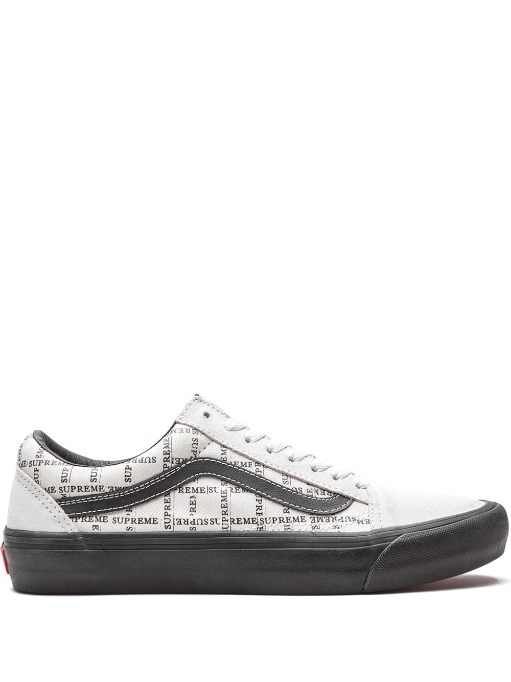Vans x Supreme Old Skool Pro "Grid White" sneakers