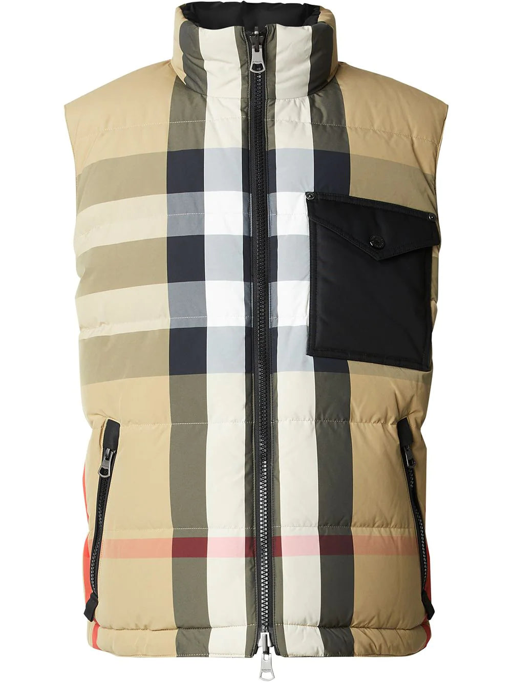 Burberry  reversible check puffer gilet