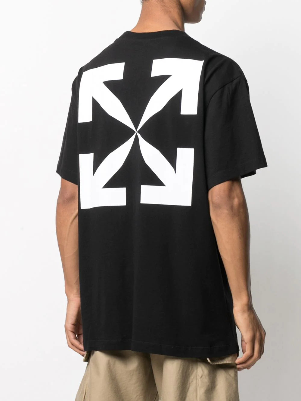 Off-white Mona Lisa print oversized T-shirt