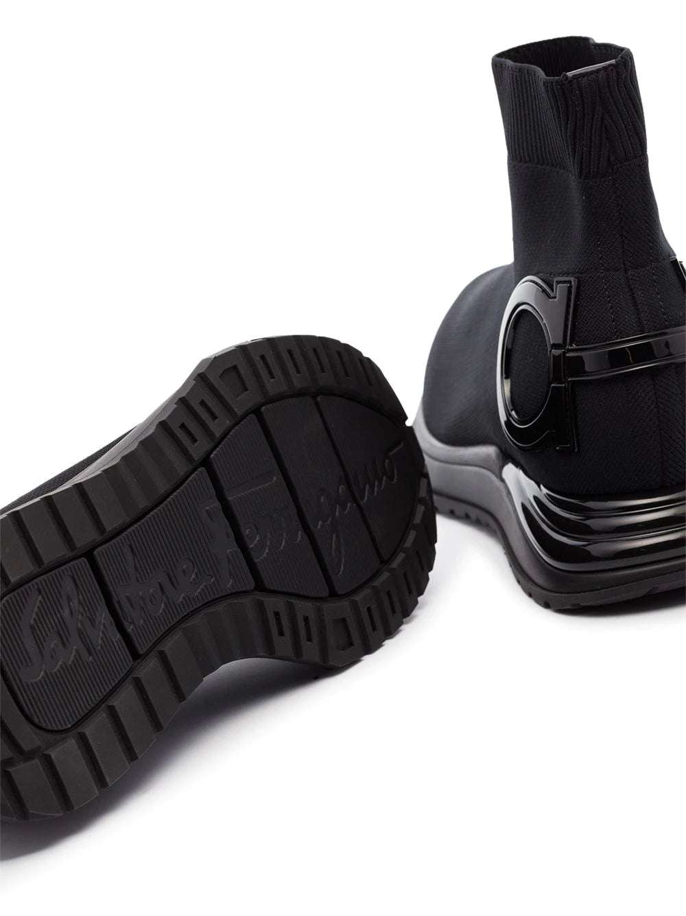 Ferragamo sock-style slip-on sneakers