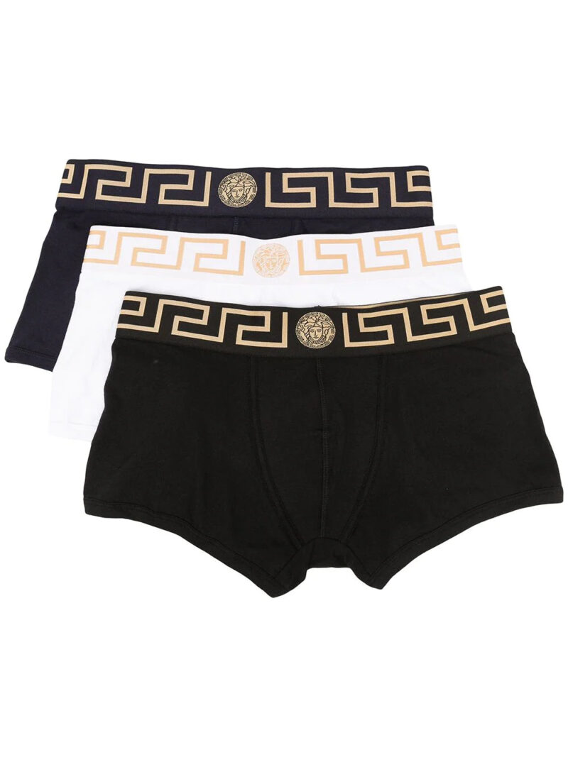 Versace  Greca-waistband boxers