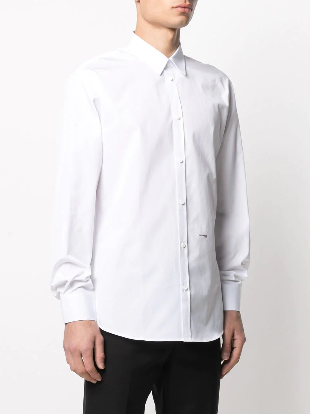 Dsquared2 logo print classic shirt