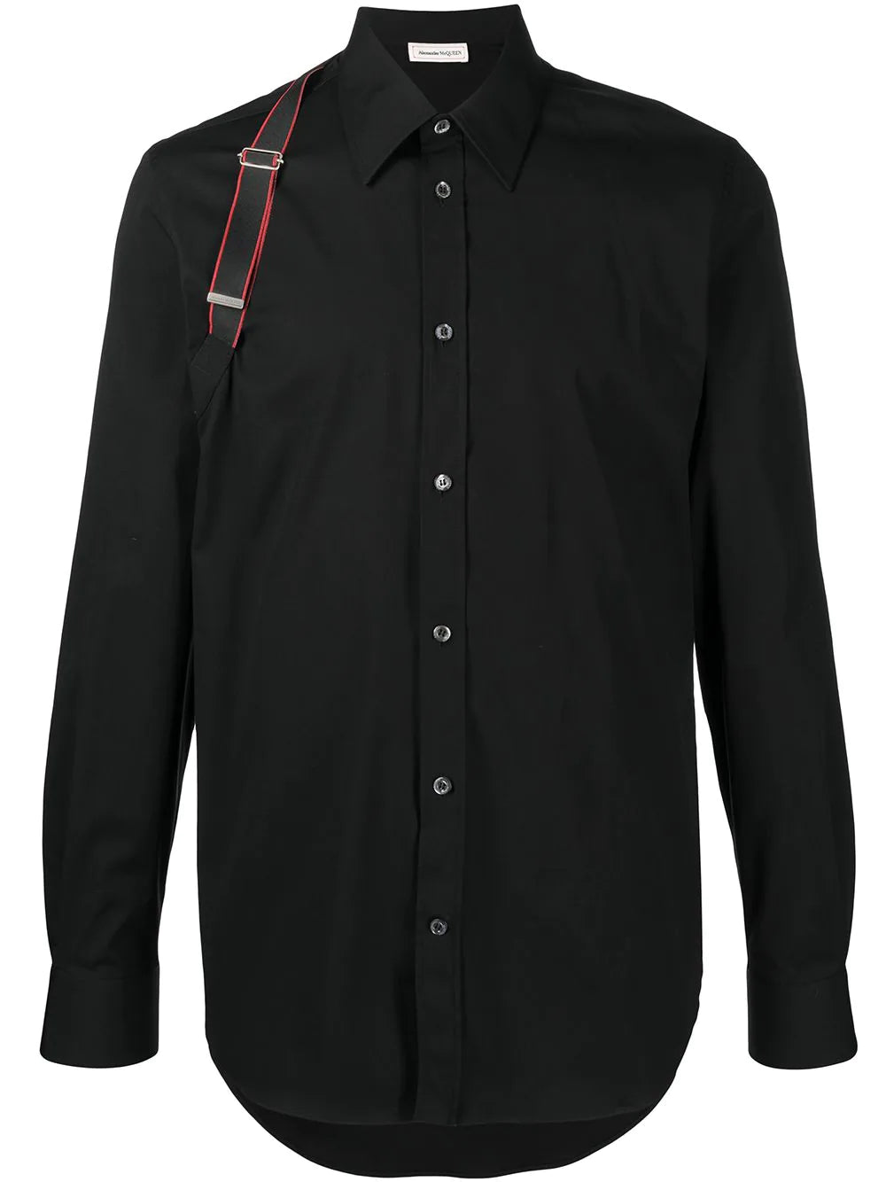 Alexander McQueen  shoulder brace detail shirt