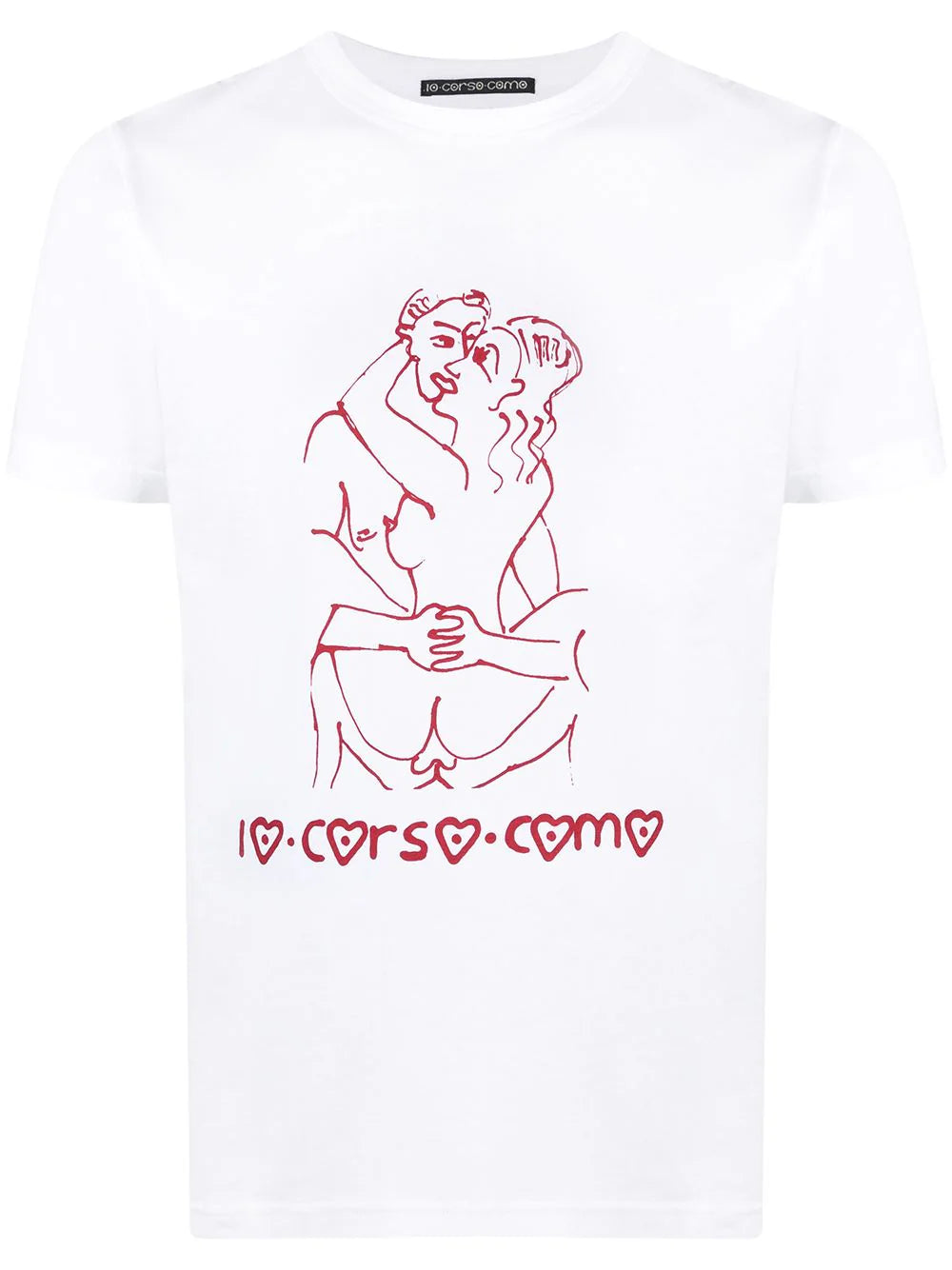 10 CORSO COMO  graphic print short-sleeved T-shirt