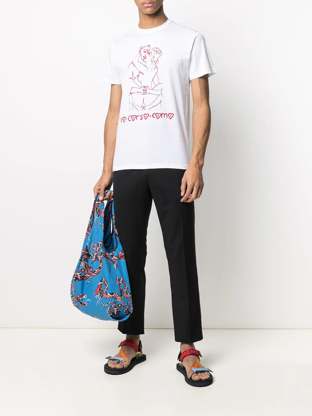 10 CORSO COMO  graphic print short-sleeved T-shirt