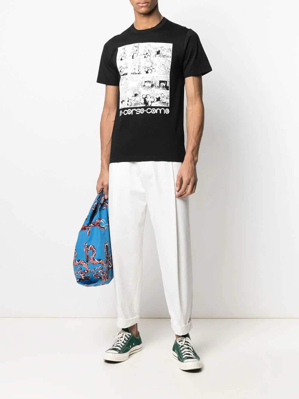 10 CORSO COMO  graphic print short-sleeved T-shirt