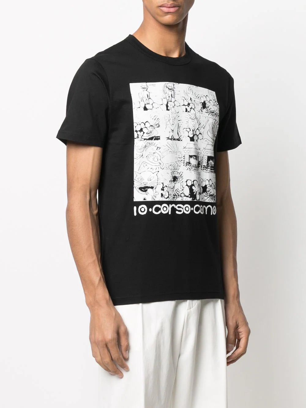 10 CORSO COMO  graphic print short-sleeved T-shirt