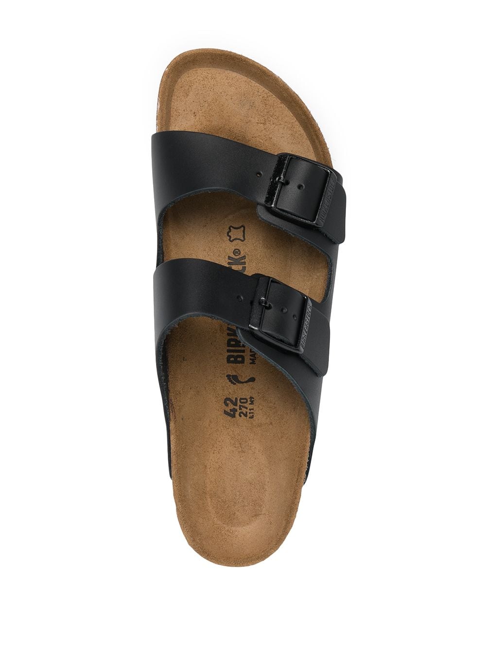 Birkenstock  buckle-fastening leather sandals