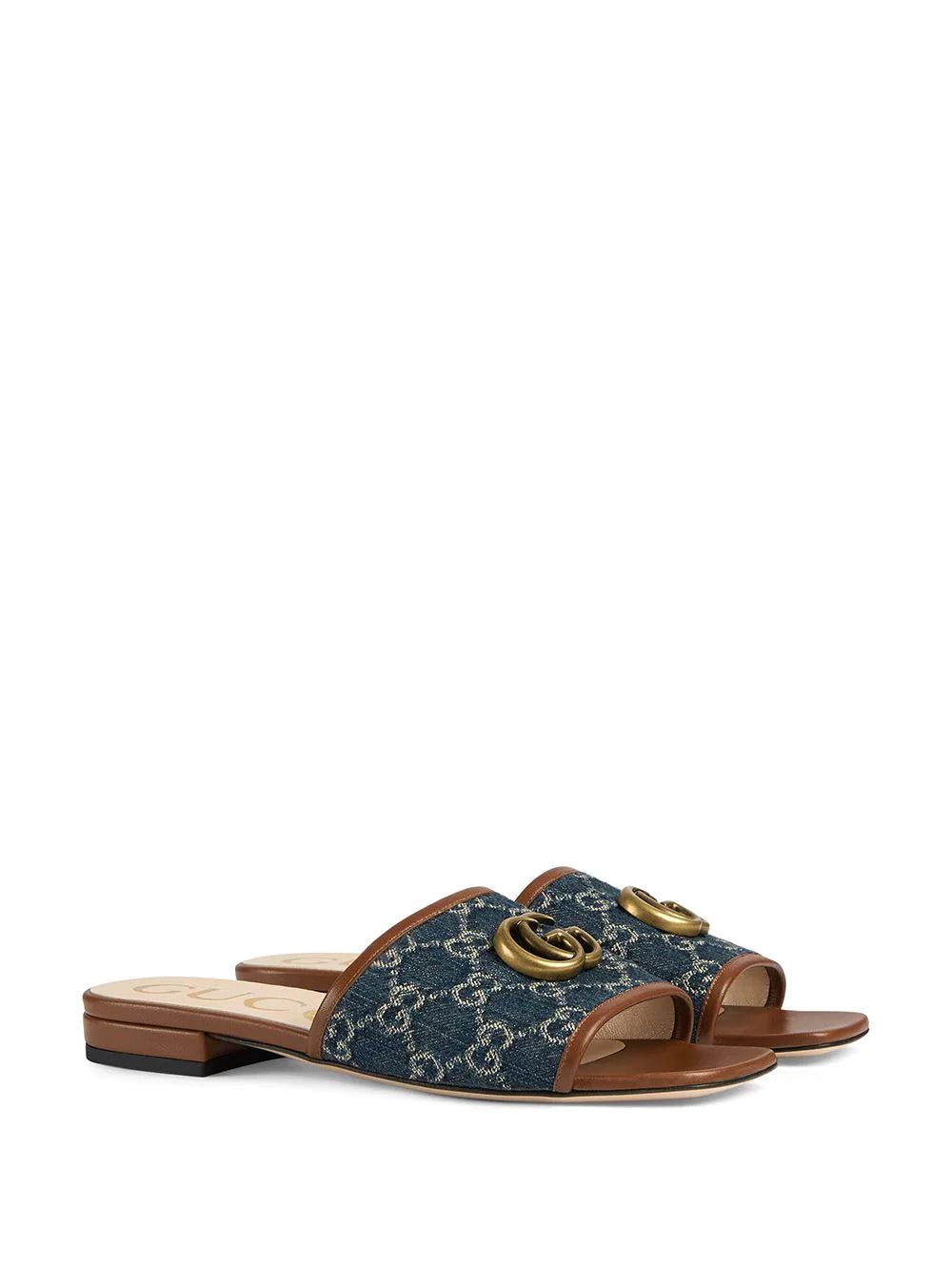 Gucci Double G open toe sandals