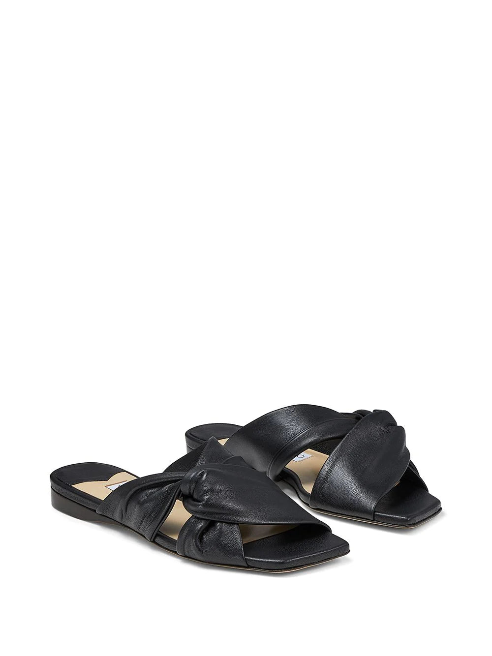 Jimmy choo  Narisa twist-detail slip-on sandals