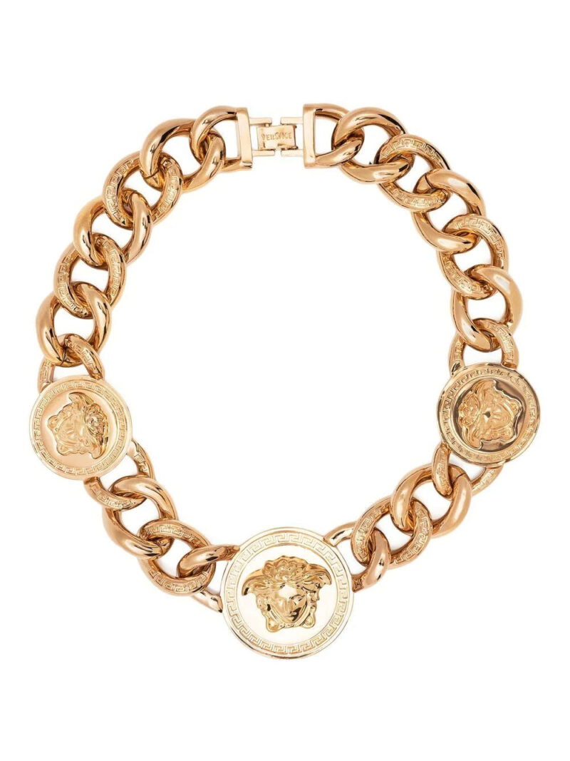 Versace  Medusa chain necklace