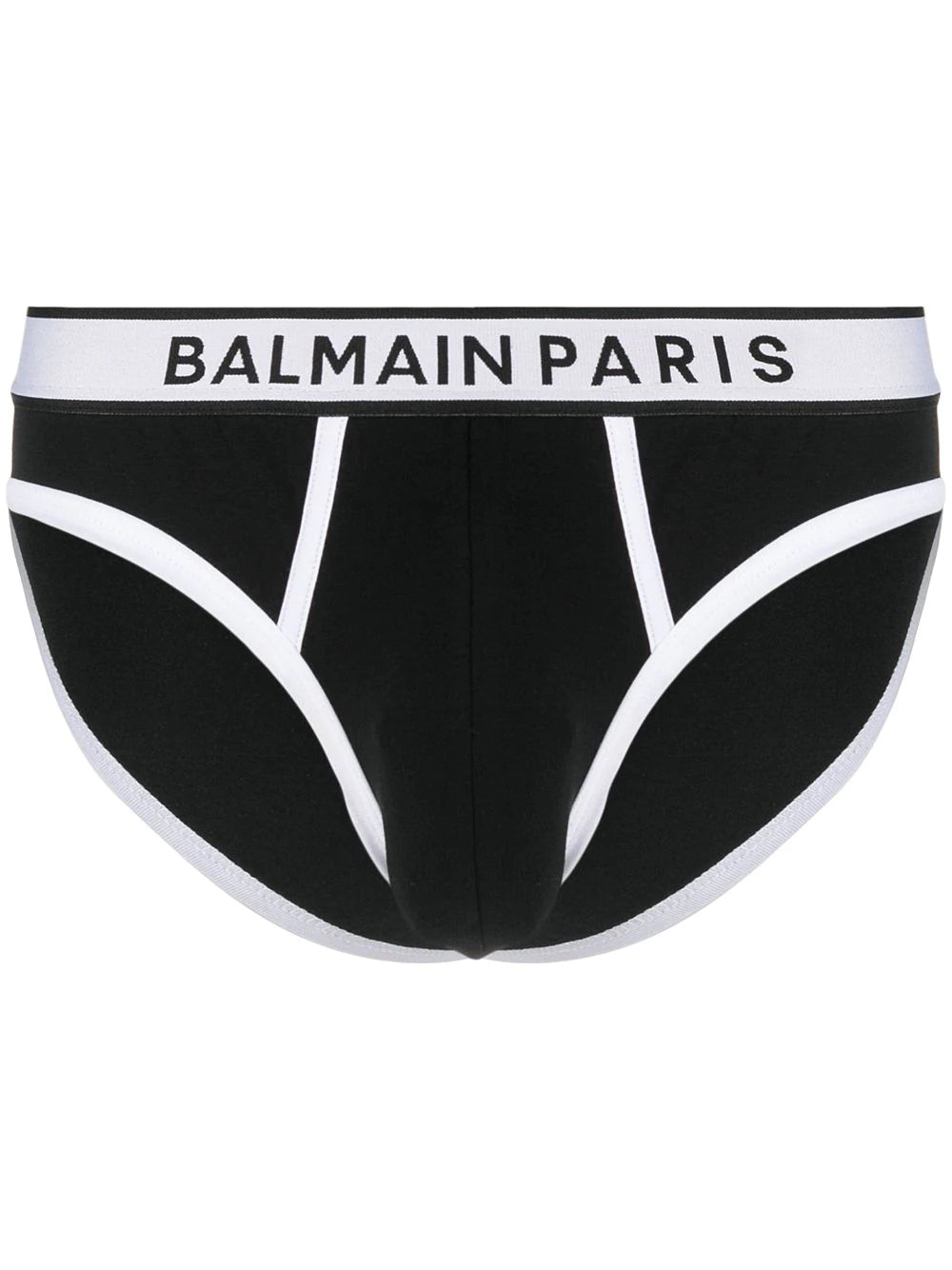 Balmain  logo-waistband briefs.