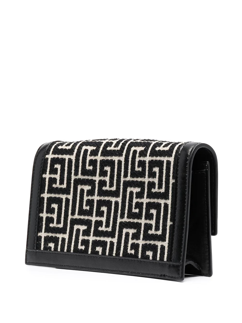 Balmain mini 1945 monogram jacquard bag