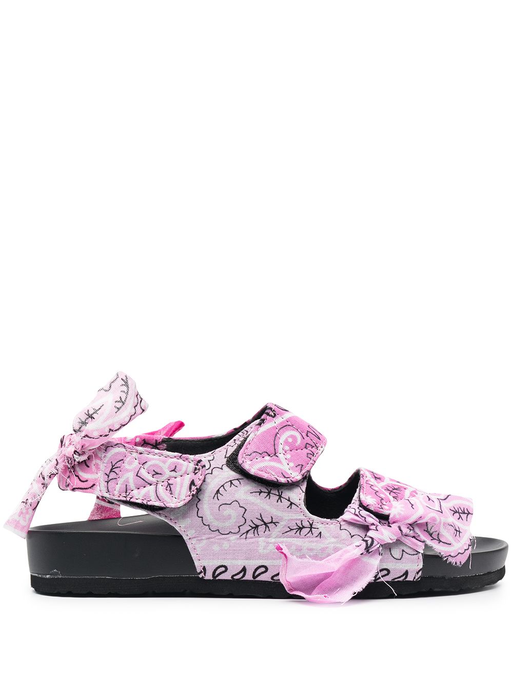 Arizona Love  bandana-print sandals