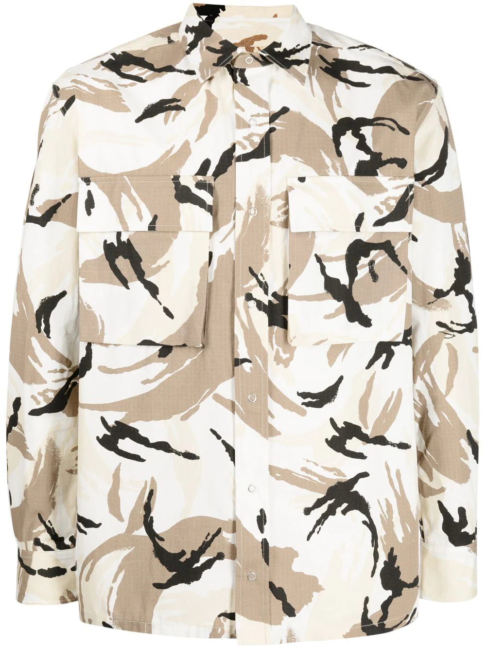 Kenzo camouflage-print shirt