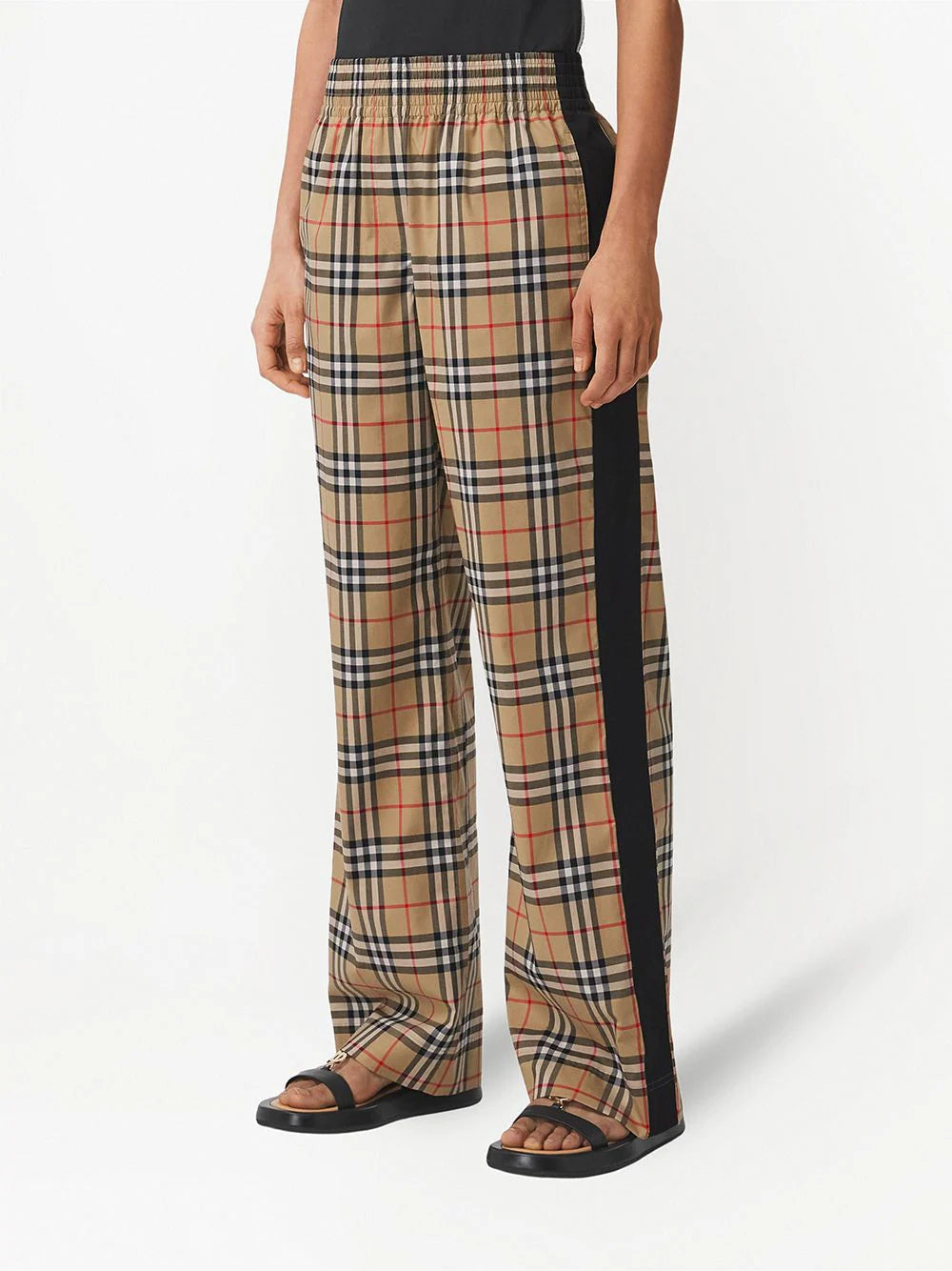 Burberry Vintage check high-waisted trousers