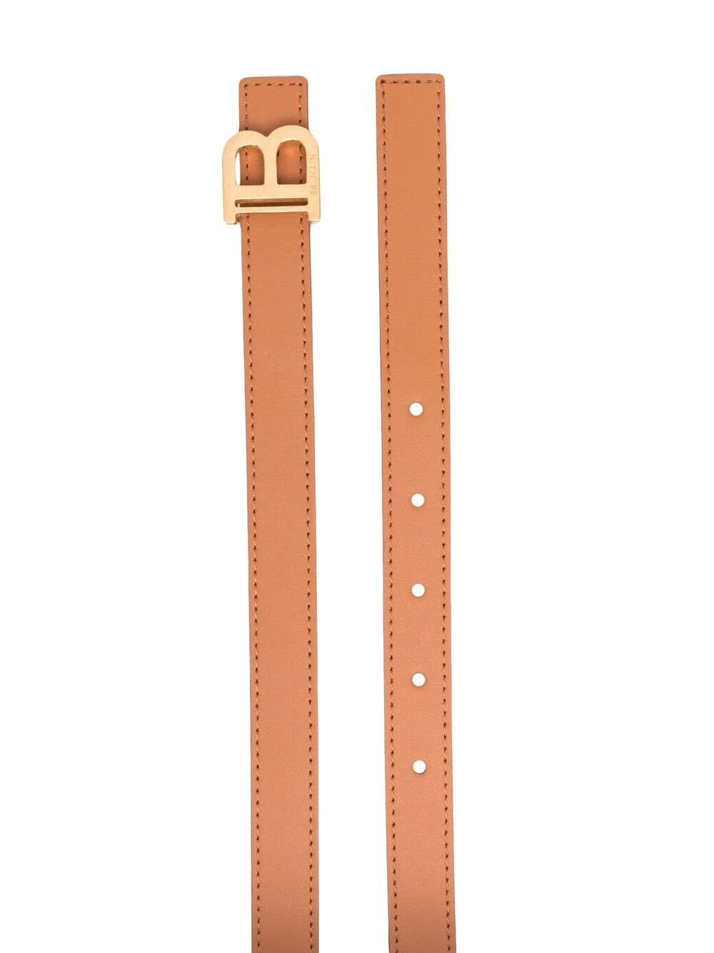 Balmain  logo-plaque buckle-fastening belt