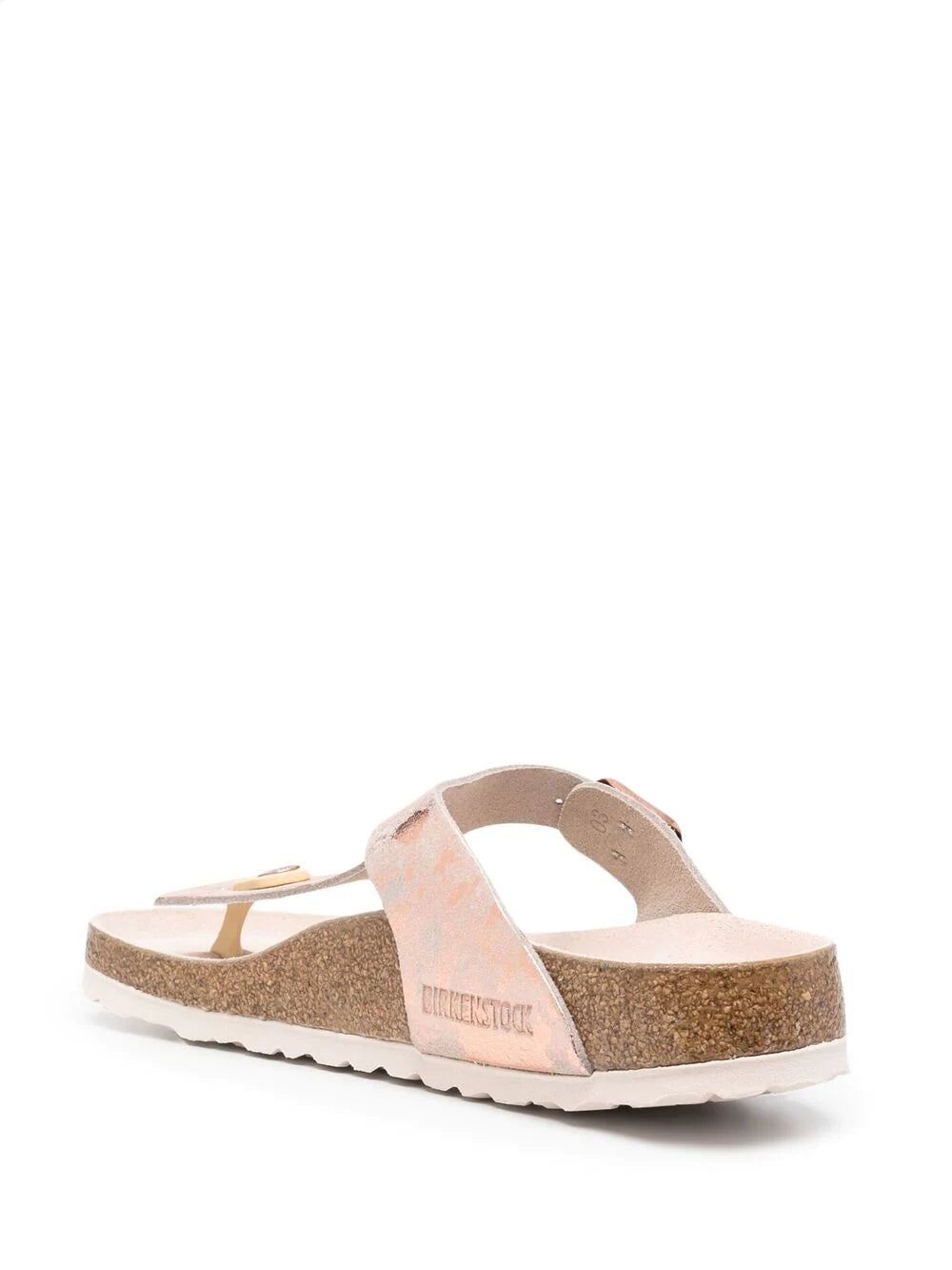Birkenstock  marble-print flip flops