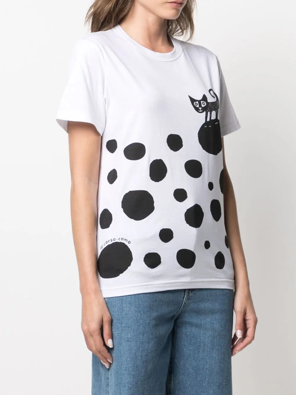 10 CORSO COMO  polka-dot print T-shirt