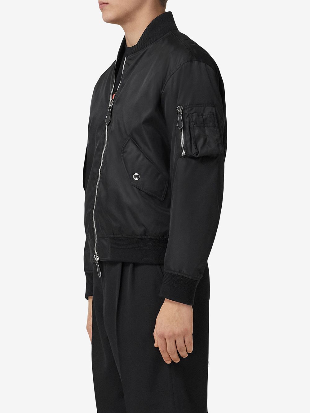 Burberry mermaid-appliqué bomber jacket