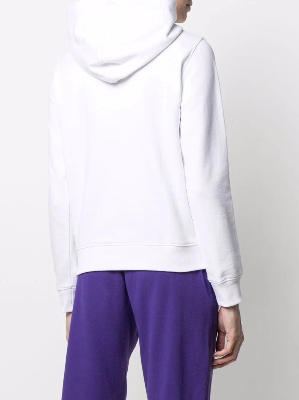 Calvin Klein logo-print cotton hoodie