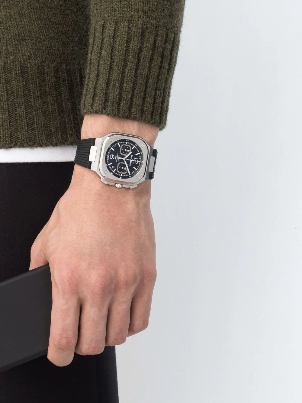 Bell & Ross BR 05 Chrono Black Steel 42mm