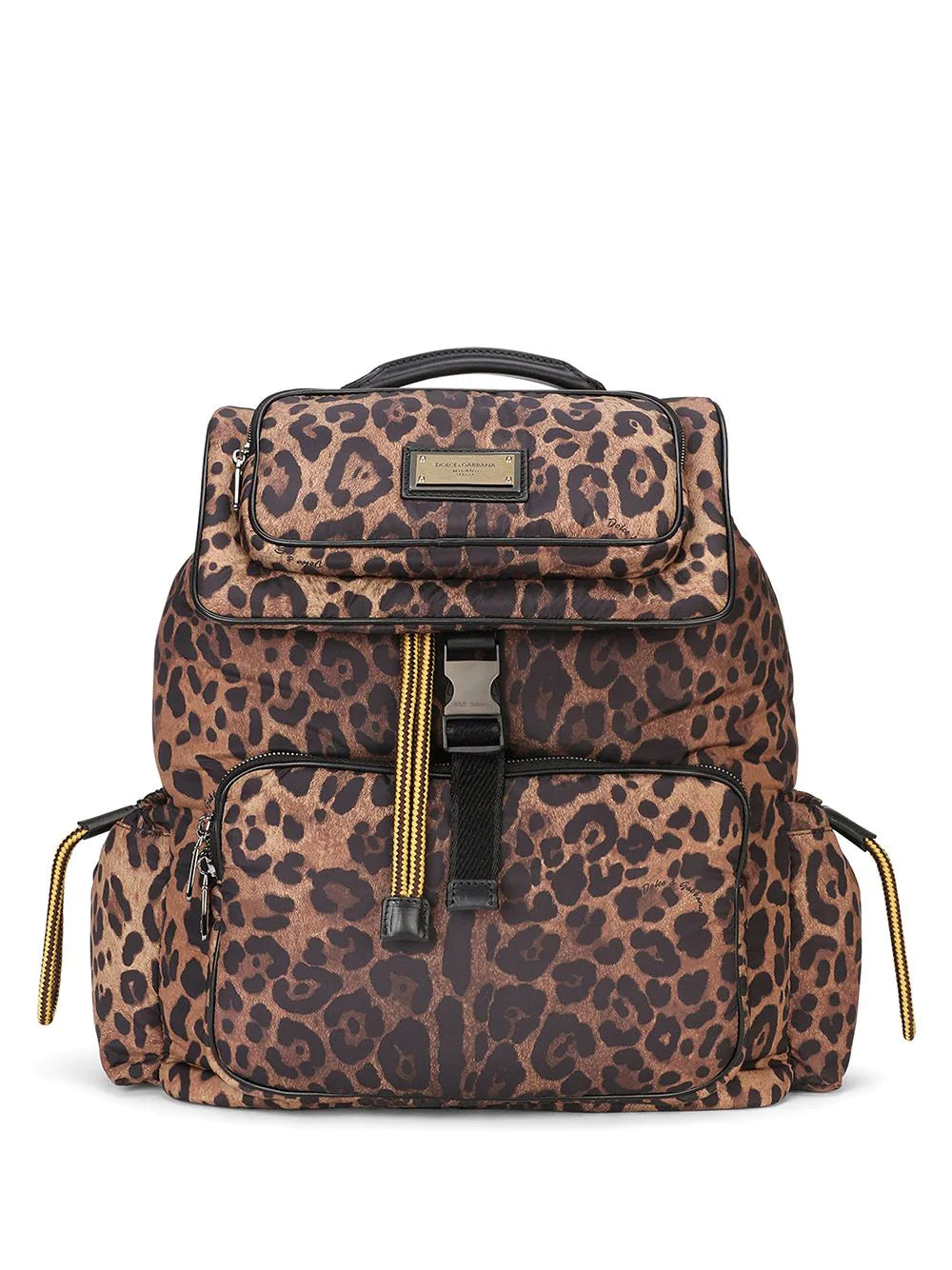 Dolce & gabbana  leopard-print backpack
