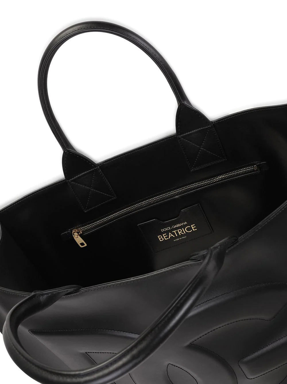 Dolce & gabbana  large Beatrice leather tote bag