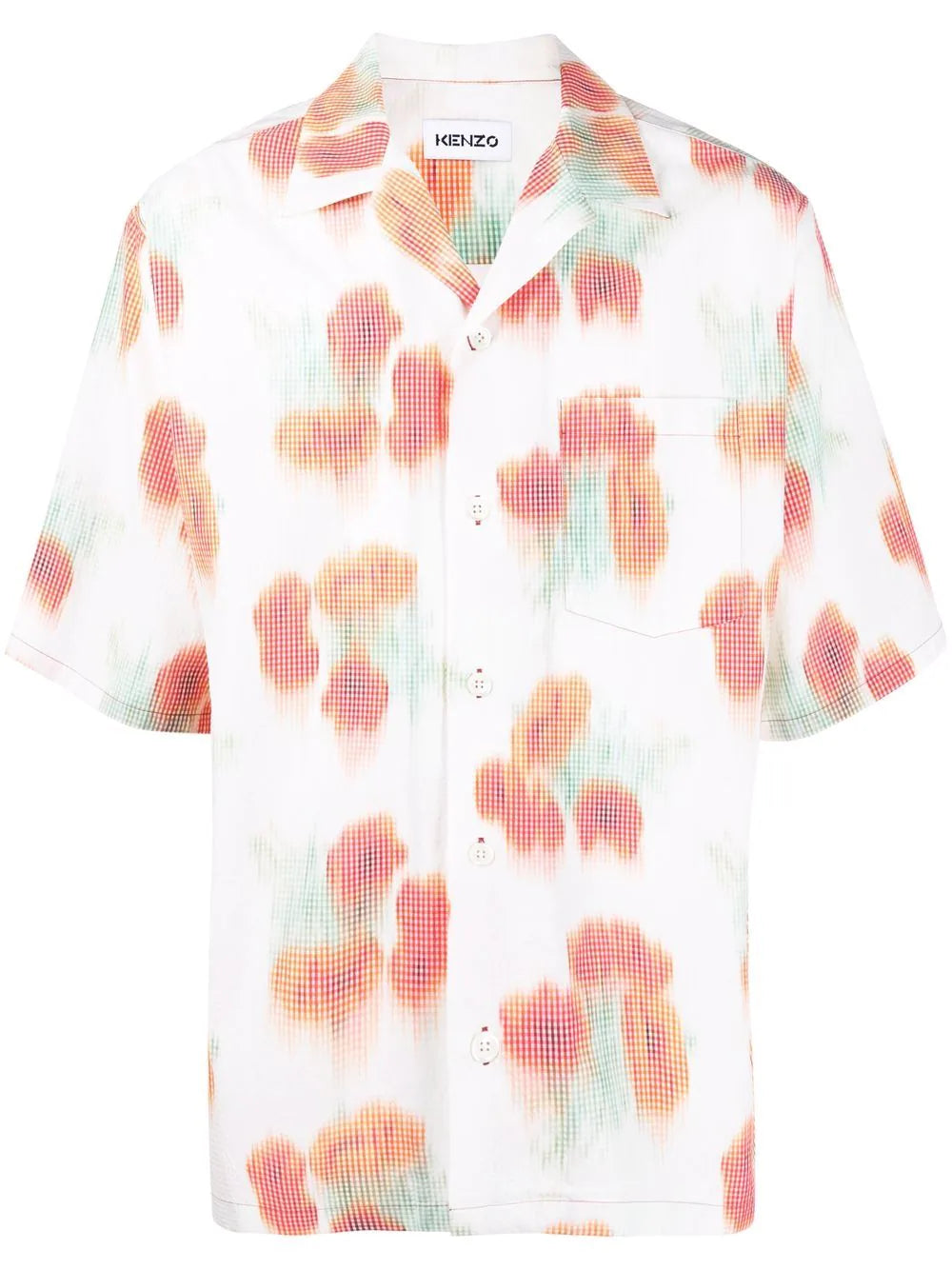 Kenzo abstract-print short-sleeve shirt