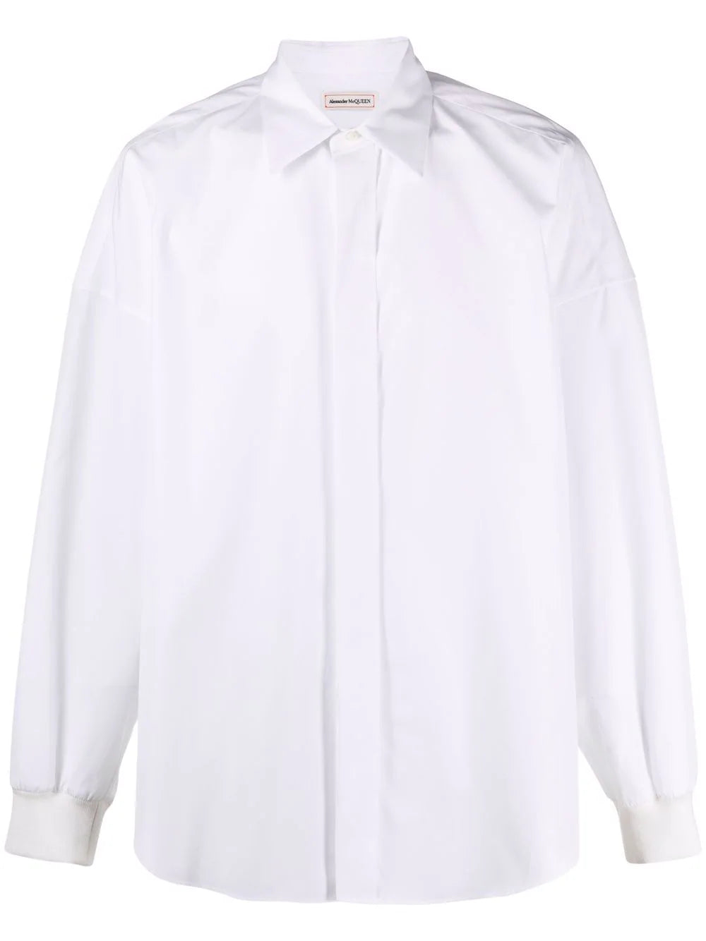Alexander McQueen  drop-shoulder long-sleeve shirt