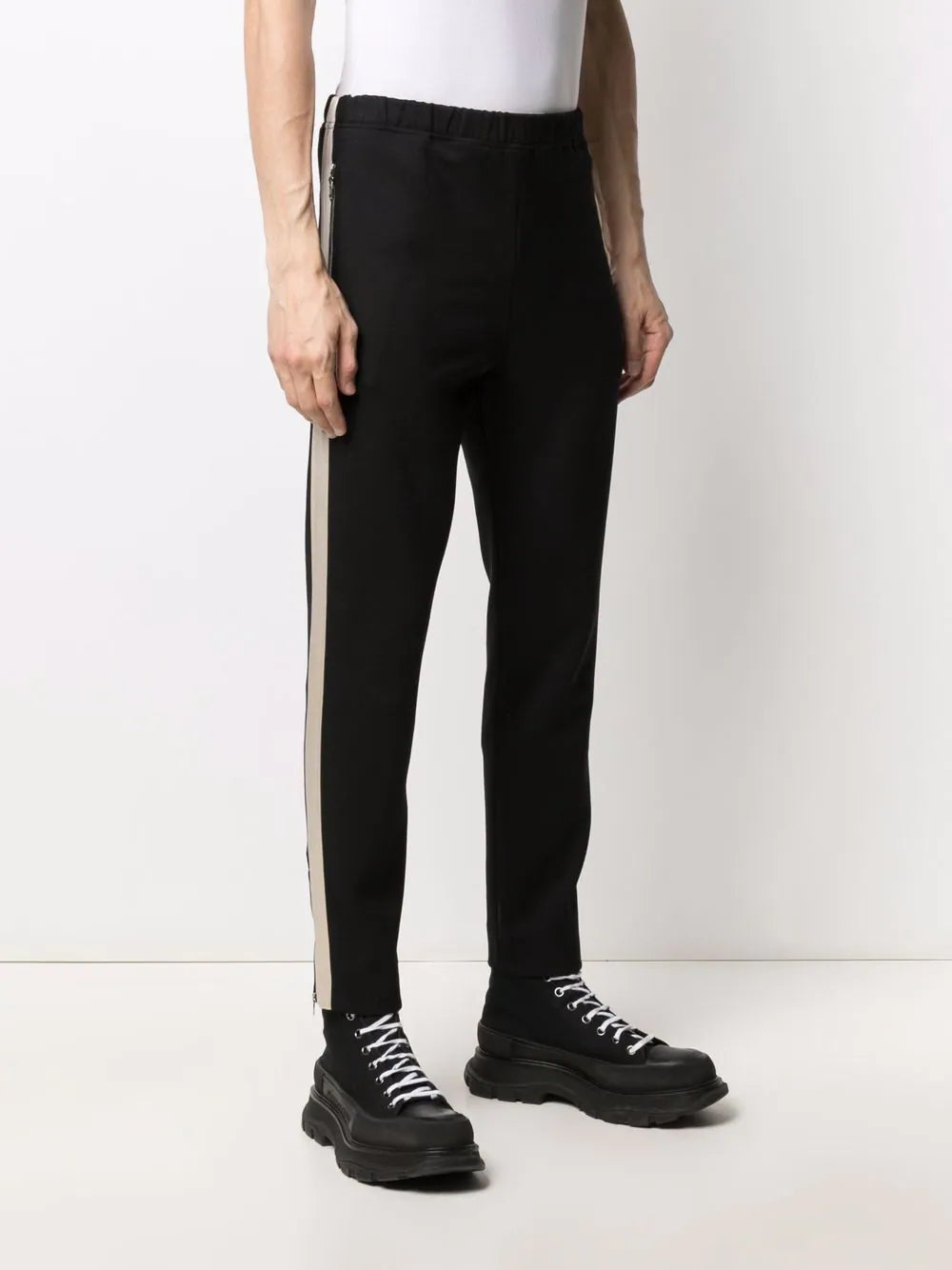 Alexander McQueen  side-stripe track pants