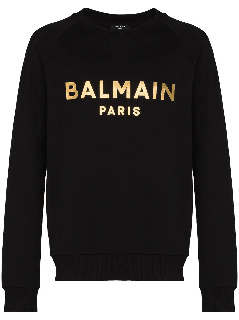 Balmain  logo-print cotton sweatshirt