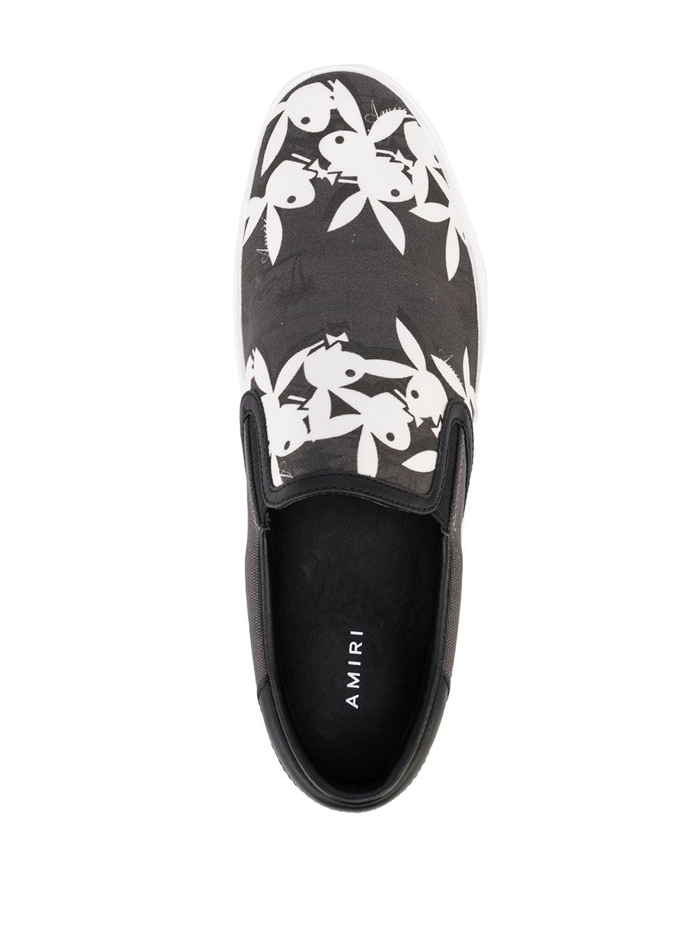 AMIRI Playboy-print slip-on sneakers
