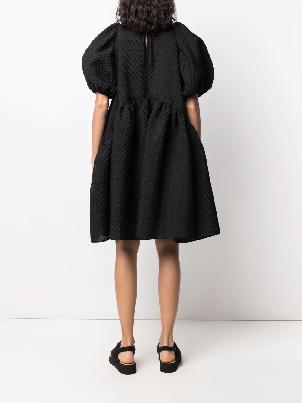 Cecilie Bahnsen Alexa puff-shoulder dress