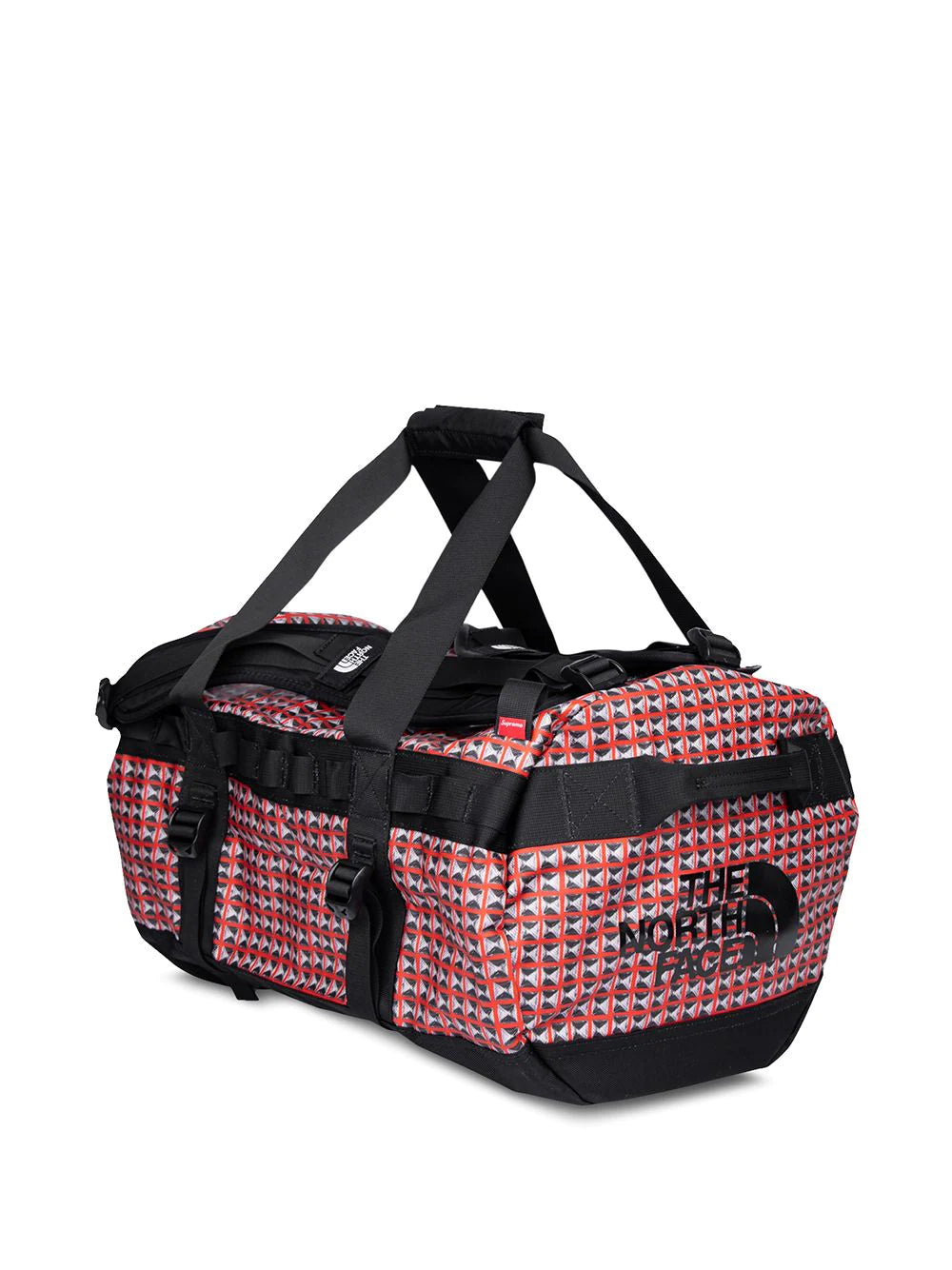 Supreme x TNF studded small Base Camp duffle bag