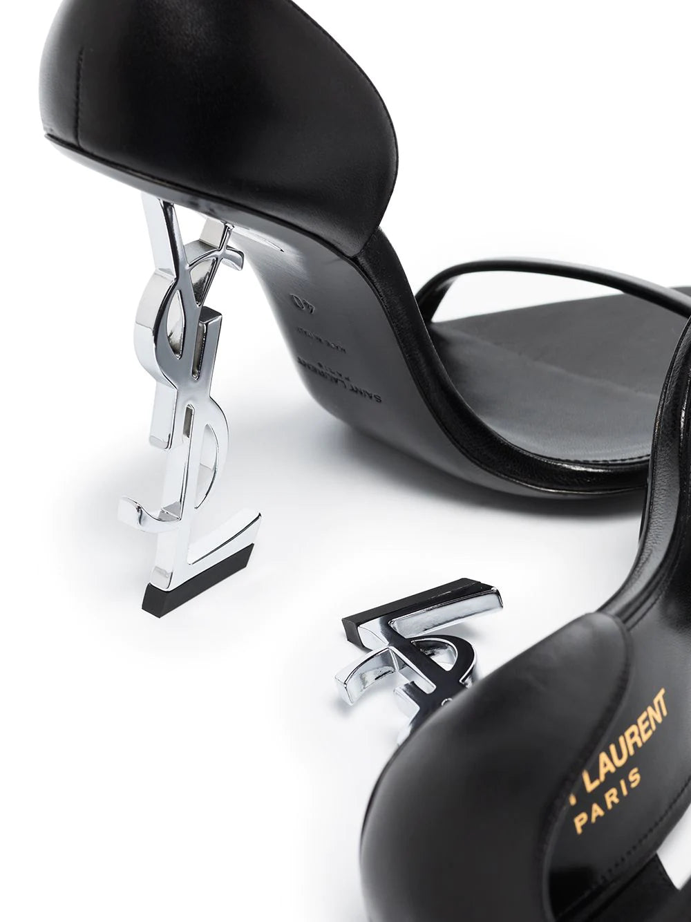 Saint Laurent Opyum 110mm leather sandals
